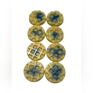 Wax Melts  blueberry cheesecake Waffle-Shaped 
8pc
